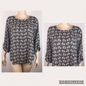Pixley M Ellie Printed Blouse Elephants ***Flawed